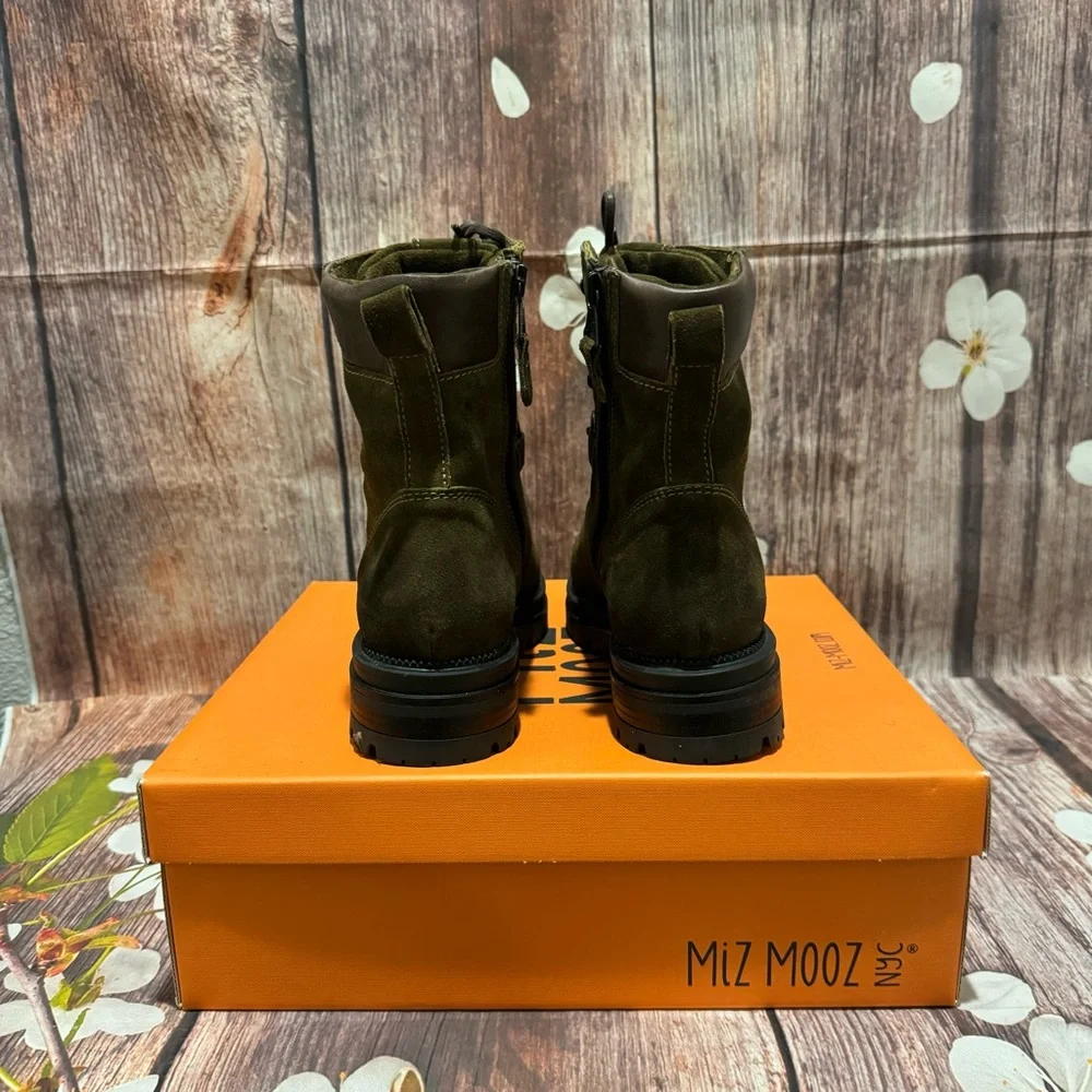 Mix Mooz Dunn Lace up Combat Boots - Picture 3 of 7